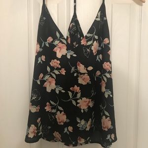 Floral tank top